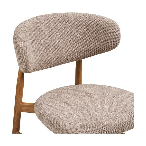 Bež/u prirodnoj boji podstavljena barska stolica (visine sjedala 65 cm) Levanto – House Nordic-image-4