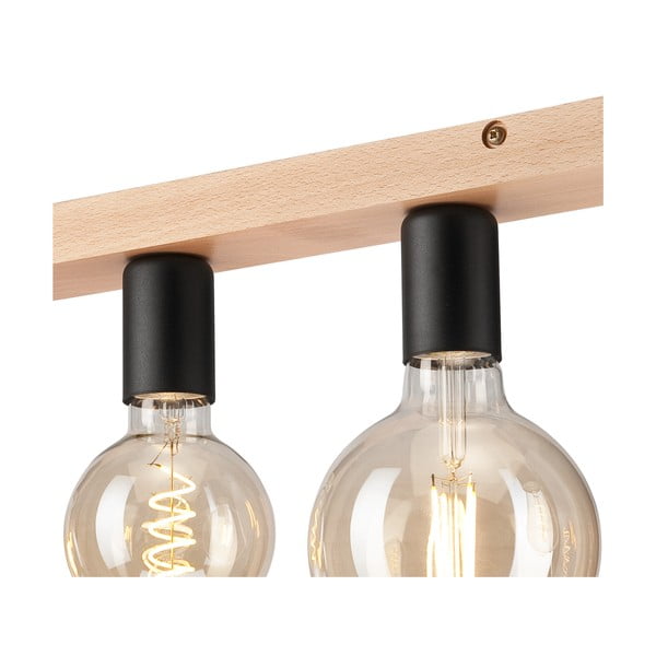 Stropno svjetlo crne-prirodne boje - LAMKUR-image-3