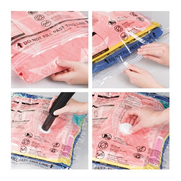 Set od 3 velika vakuumska organizatora iDesign Storage-image-2