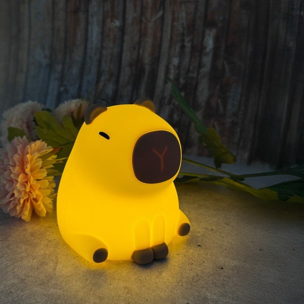 Svijetlo žuto noćno svjetlo za djecu Capybara – Fischer & Honsel-image-2