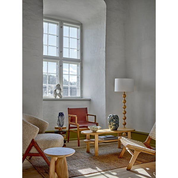 Okrugli pomoćni stol od masivnog manga ø 25 cm Franka – Bloomingville-image-2