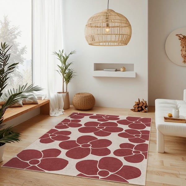 Crveni periv tepih 120x180 cm Red Meadow – Mila Home-image-2