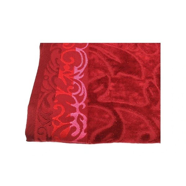 Crveni pamučan ručnik 70x140 cm Skyline – JAHU collections-image-1