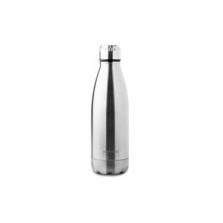 Srebrna termosica od nehrđajućeg čelika Sabichi Stainless Steel Bottle, 450 ml