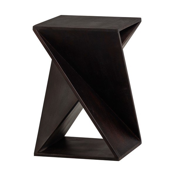 Pomoćni stol od masivnog bagrema 41x41 cm Ikem – WOOOD-image-4