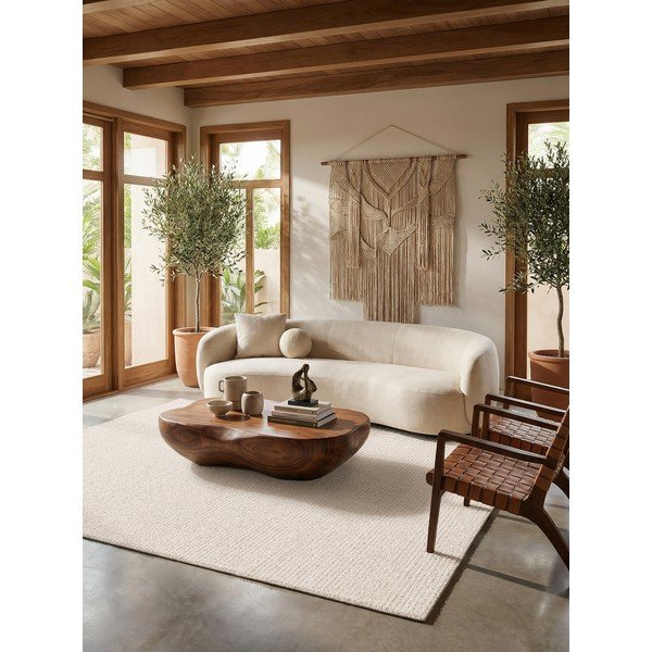 Krem tepih 80x150 cm Lumen Liso – Universal-image-1