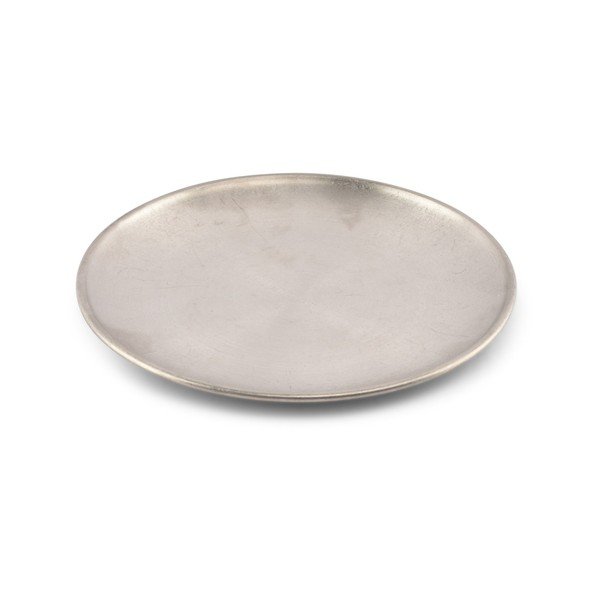 Desertni metalni tanjur u srebrnoj boji ø 17 cm Serve – BonBistro-image-2