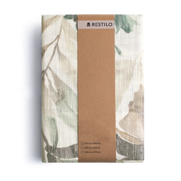 Krem/prljavo plava zavjesa 135x250 cm Celesta – Restilo-image-4