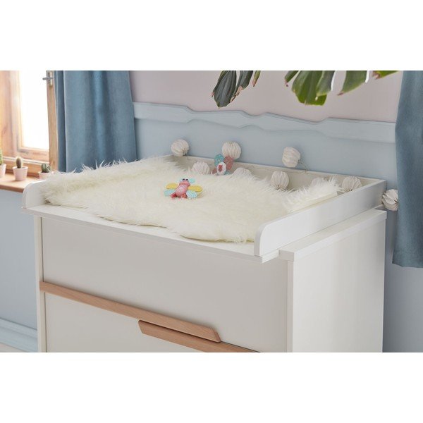 Bijeli nastavak za presvlačenje za komodu Pinio Calmo-image-1