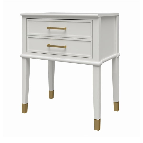 Bijeli noćni ormarić Westerleigh – CosmoLiving by Cosmopolitan-image-4