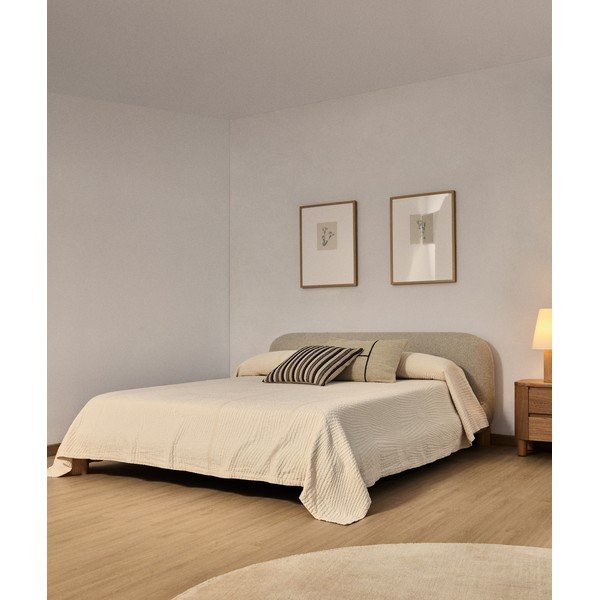 Krem prekrivač 240x260 cm Raylo – Kave Home-image-1