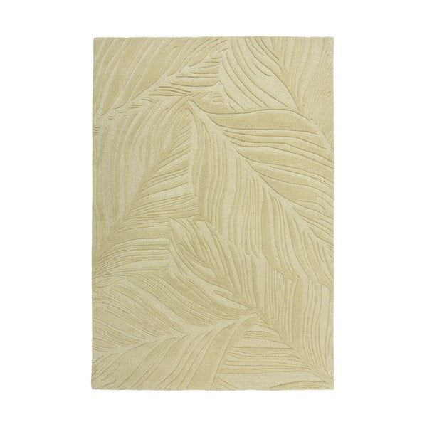 Zeleni vuneni tepih 200x290 cm Lino Leaf - Flair Rugs