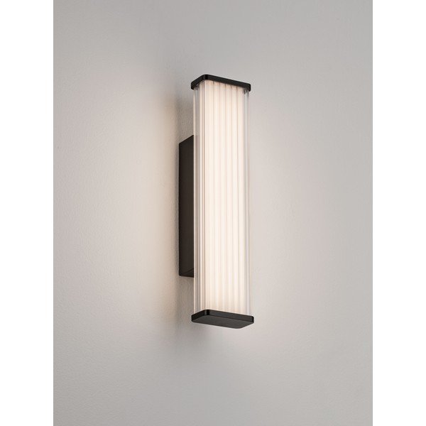 Mat crna metalna LED zidna lampa Misty – Nova Luce-image-1