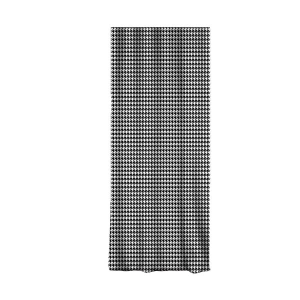 Crno bijeli zastor 140x260 cm - Mila Home