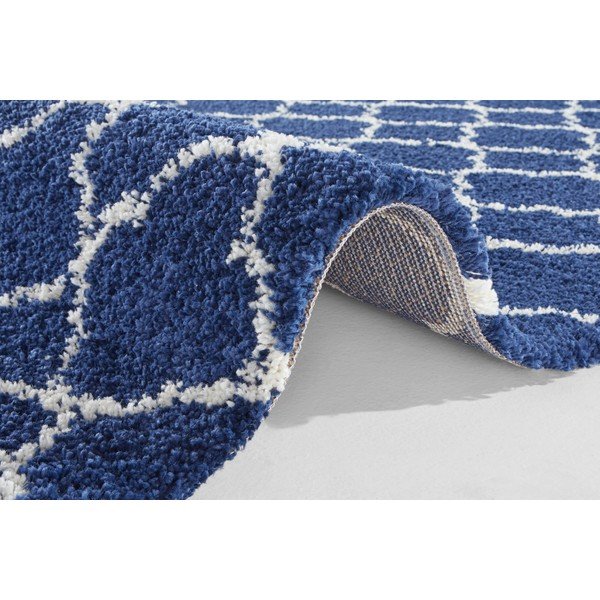 Plavi tepih metvice Rugs Luna, 80 x 150 cm-image-1