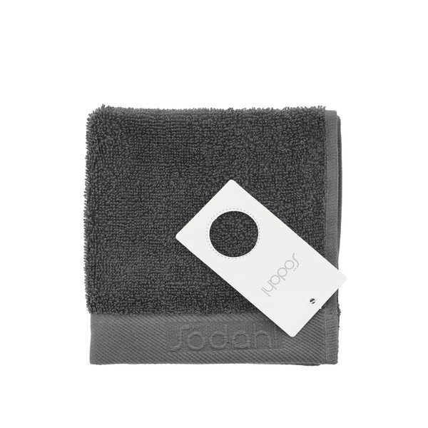 Tamno sivi pamučan ručnik od frotira 30x30 cm Comfort – Södahl-image-2
