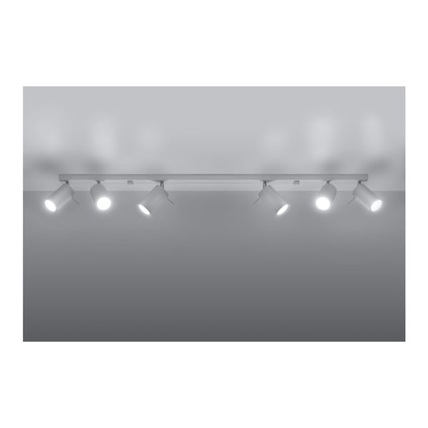 Bijela stropna lampa Sollux Etna 6L-image-3