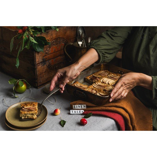 Laneni stolnjak 140x140 cm - Linen Tales-image-2