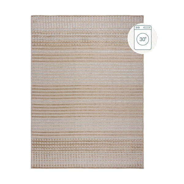 Bež perivi tepih od šenila 200x320 cm Elton – Flair Rugs