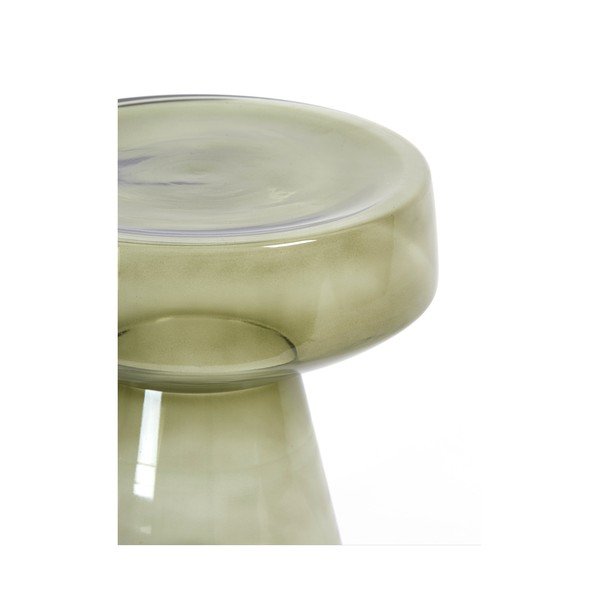 Stakleni okrugao pomoćni stol ø 37 cm Dakwa – Light & Living-image-2