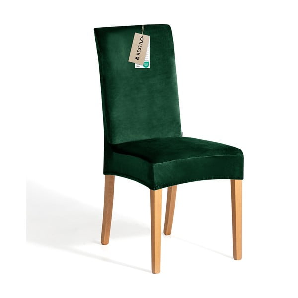 Zelena rastezljiva presvlaka za stolicu 48 cm Sento – Restilo-image-2