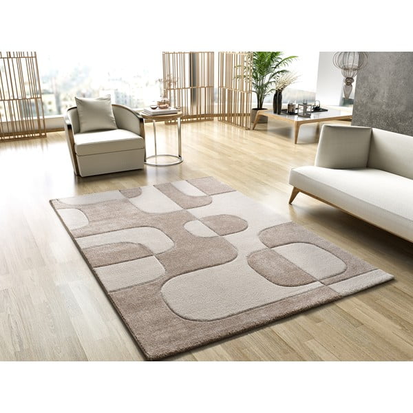 Krem tepih 160x230 cm Lena – Universal-image-2