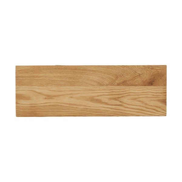 Polica od punog hrasta u svijetloj prirodnoj boji 42,5 cm Calcata – House Nordic-image-4