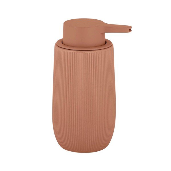 Smeđi plastičan dozator sapuna 400 ml Fablo – Wenko
