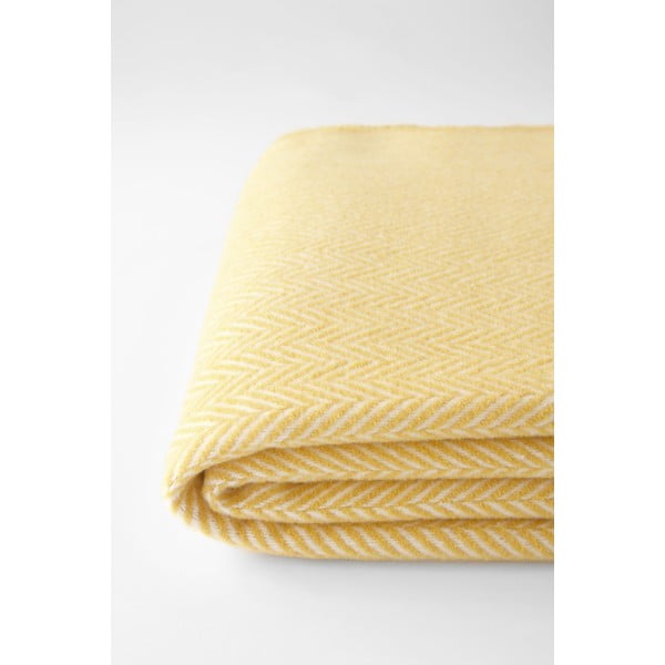 Pamučni pokrivač u boji meda Euromant Skyline, 140 x 160 cm-image-3