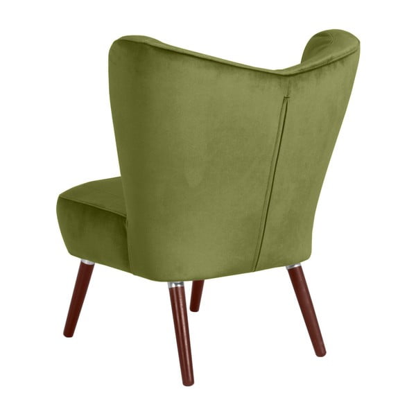 Zelena fotelja Max Winzer Sari Velvet-image-4