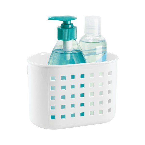 Bijela košarica na vakuum iDesign Mini Shower-image-2