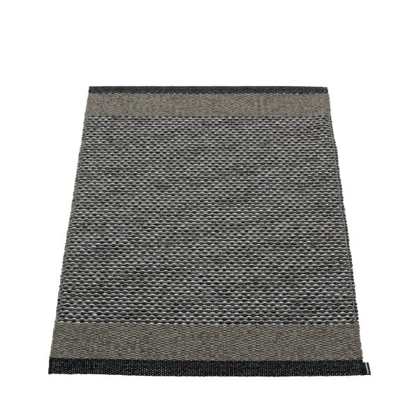 Antracitno sivi unutarnji i vanjski tepih 60x85 cm Edit Charcoal – Pappelina