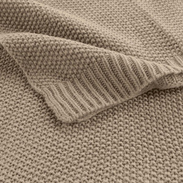 Pletena deka 125x150 cm Tricotine – douceur d'intérieur-image-2