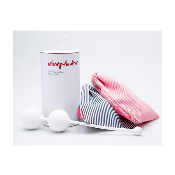Bijele dizajnerske Venerine kuglice Whoop.de.doo, 65 g-image-4