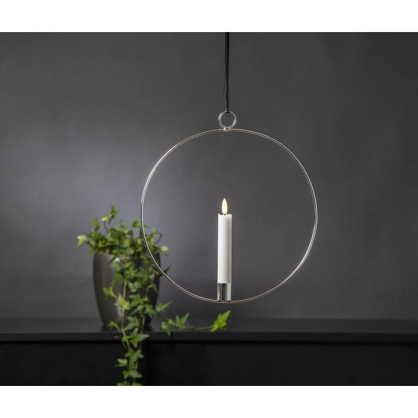 Svjetlosni ukras u srebrnoj boji Flamme Ring – Star Trading-image-3