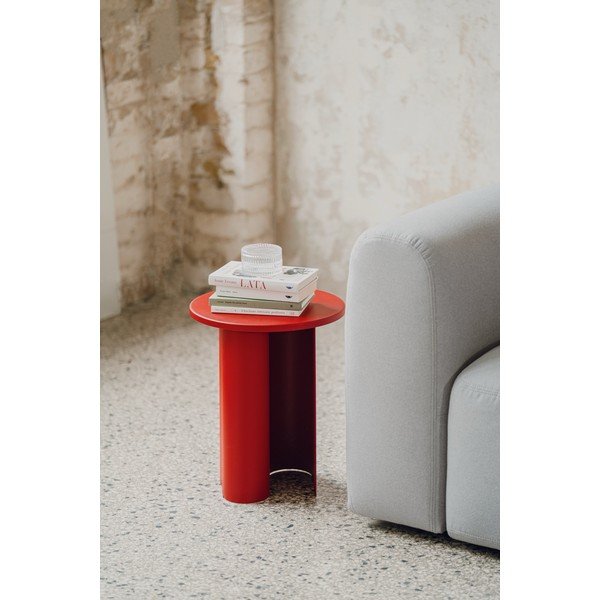 Metalni okrugao pomoćni stol ø 35 cm Sato – noo.ma-image-2