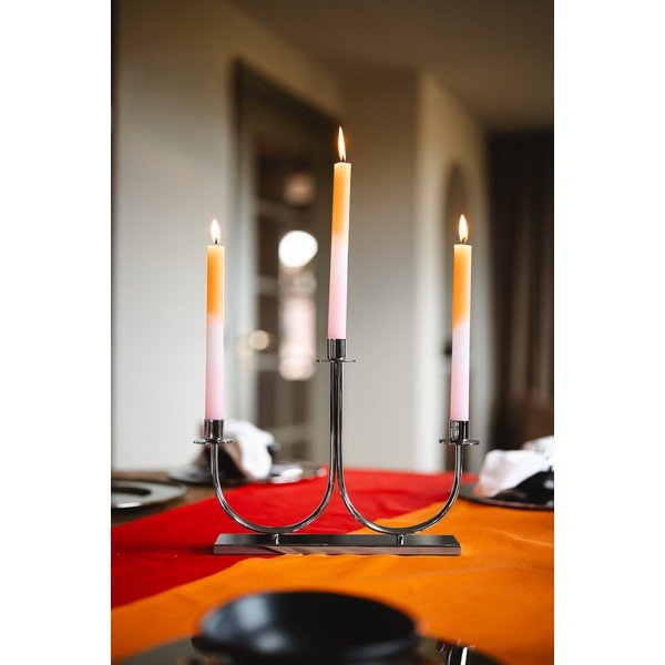 Metalni svijećnjak Elana – Zilverstad-image-1