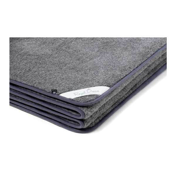Tamnosiva deka od merino vune Royal Dream, 160 x 200 cm