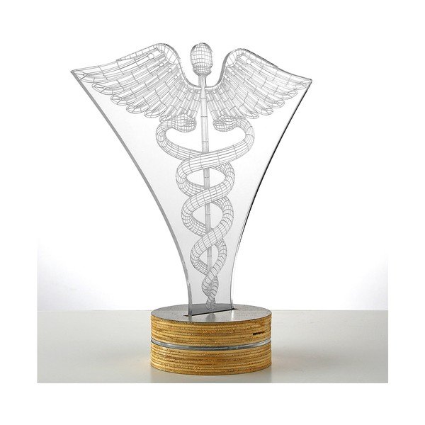 3D Medicinska stolna lampa-image-1