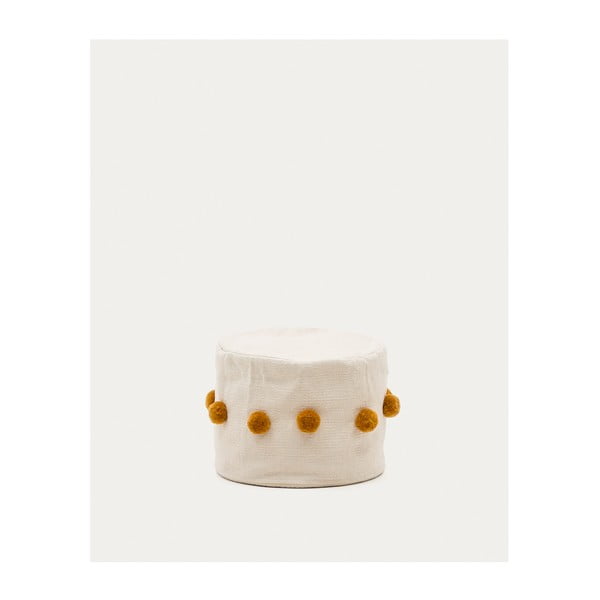 Senf žuti/bež tabure Manua – Kave Home-image-3