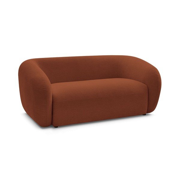 Narančasta sofa od šenila 160 cm Celine – Bobochic Paris-image-2