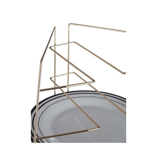 Metalna dodatna kuhinjska polica u zlatnoj boji 37x25 cm Rowan – Premier Housewares-image-4
