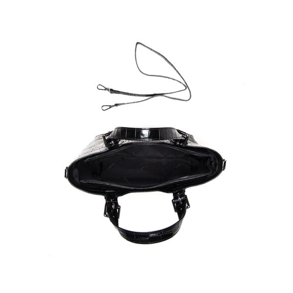 Crna kožna torbica Renata Corsi 635-image-1