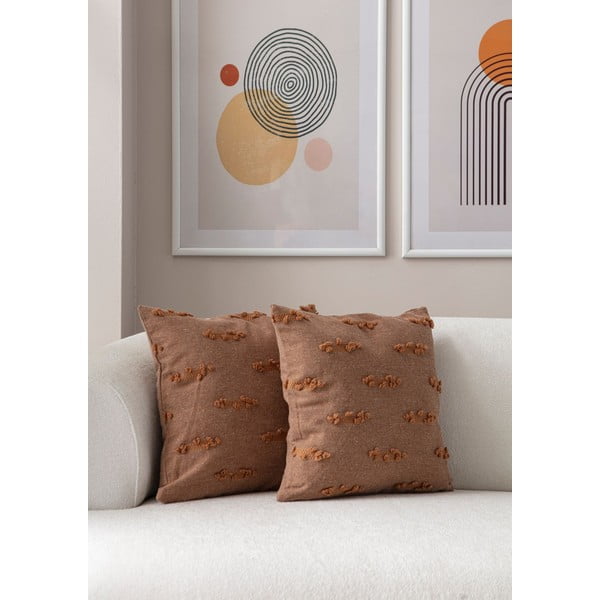 Ukrasne jastučnice u setu 2 kom 43x43 cm Tuffet – Mioli Decor-image-3