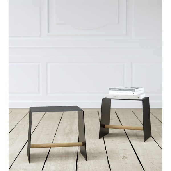 Crni metalni stolac Bull – LIND DNA-image-1