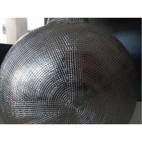 Bijela stolna lampa Fischer & Honsel Foro, visina 53 cm-image-2