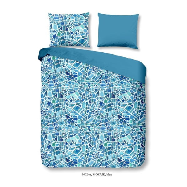 Posteljina za bračni krevet od 100% pamuka Dobro jutro Mozaik, 240 x 200 cm