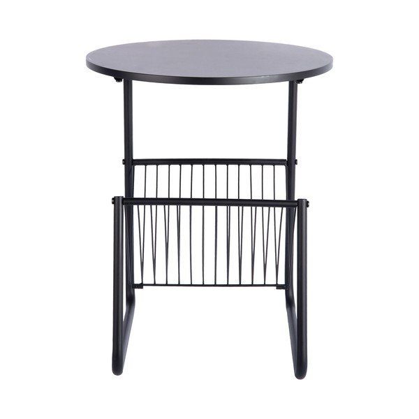 Metalni okrugao pomoćni stol ø 40 cm Riqueza Revista – Leitmotiv-image-4