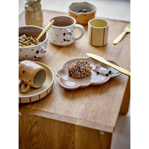 Bijela keramička dječja šalica za kakao 370 ml Dolly – Bloomingville Mini-image-1