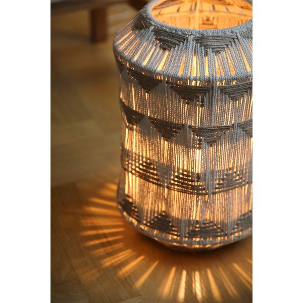 Stolna lampa u prirodnoj boji s tekstilnim sjenilom/sa sjenilom od jute (visina 35 cm) Ano – Markslöjd-image-2